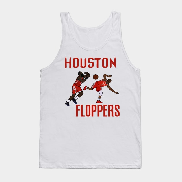 James Harden and Chris Paul 'Houston Floppers' NBA Tank Top by xavierjfong